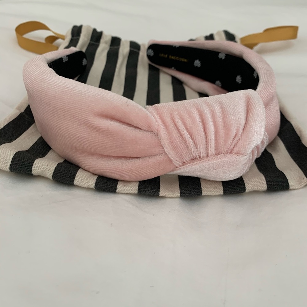 Lele Sadoughi Rose Velvet Headband